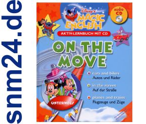 Disney Magic Englisch lernen mit CD - On the move - Buch Grundschule Vorschule