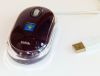 Saitek Optische 3-Tasten Maus aubergine USB 2.0 - Optical Crystal Mouse - NEU