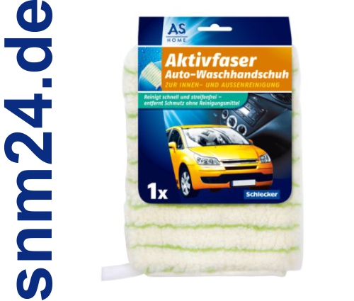 Auto Waschhandschuh Aktivfaser AS Reinigt schnell und streifenfrei