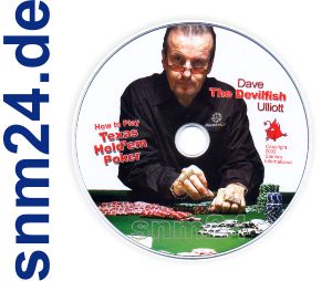 DVD von Dave Ulliott The Devilfish - How to Play Texas Hold'em Poker - Lehrfilm